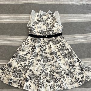 EUC SIZE 5 Janie and Jack toile dress